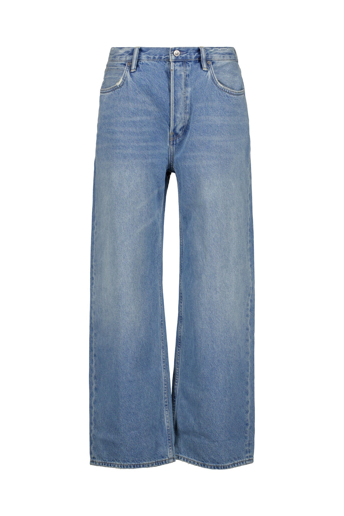 Jeans Lenny Wide Leg - Light Indigo Blue - Blau