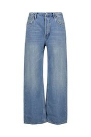 Jeans Lenny Wide Leg - Light Indigo Blue - Blau