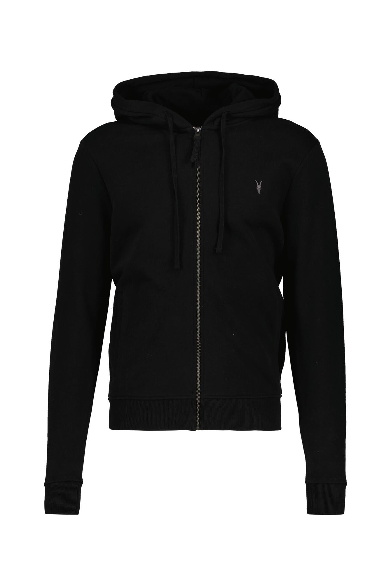 Sweatjacke aus Bio Baumwolle - Black - Schwarz