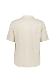 Freizeithemd Relaxed Fit - Sandy White - Creme