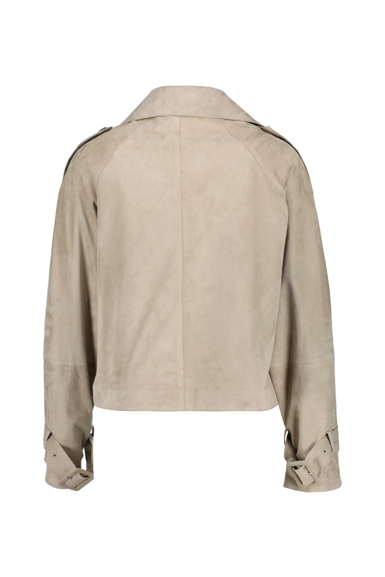 Leichte Lederjacke SIA - Grey-Taupe - Braun