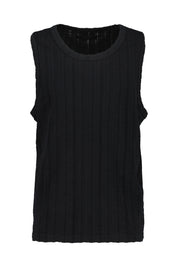 Tanktop aus Bio-Baumwolle - Jet Black - Schwarz