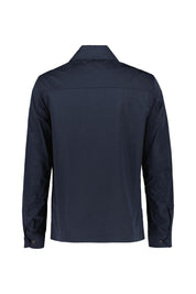 Overshirt  DROME aus Baumwollgabardine - Dark Ink - Blau