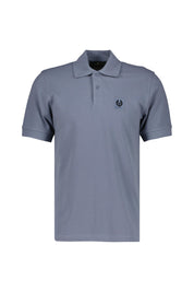 Poloshirt aus Baumwolle - Blue Flint - Blau