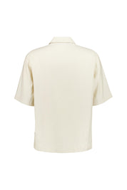 Poloshirt aus Viskosemix - Ivory - Creme