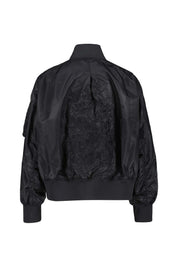 Blousonjacke WASTON mit Strickmuster - 2000 Black - Schwarz
