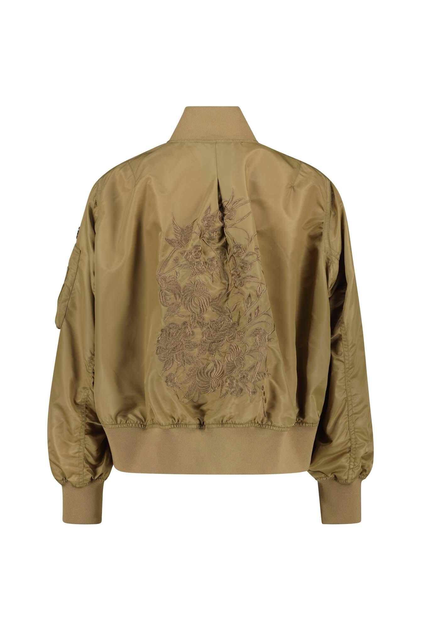 Blousonjacke WASTON mit Strickmuster - 5400 Toffee - Beige