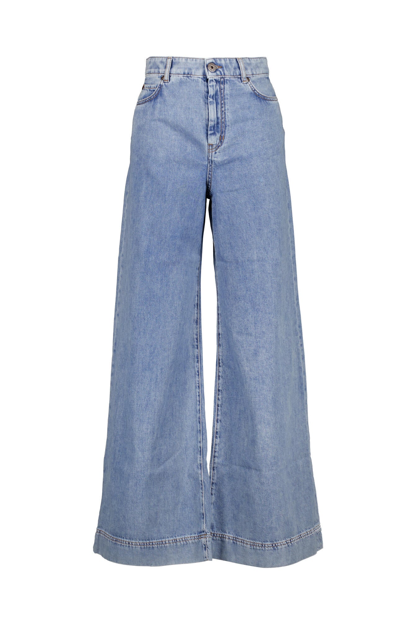 Jeans Wide Leg - 038 - Blau