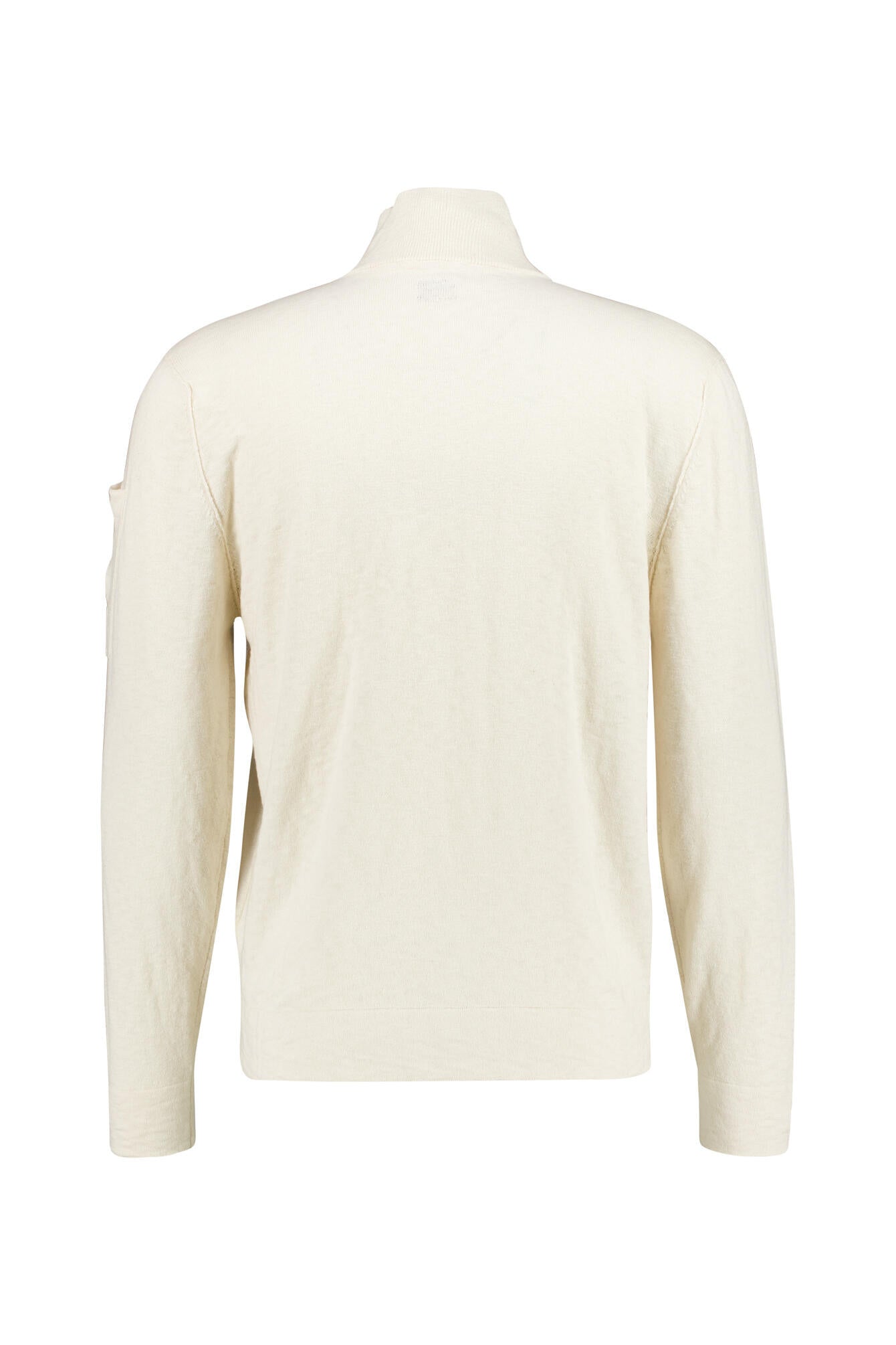 Pullover mit Troyerkragen - 103 Gauze White - Creme