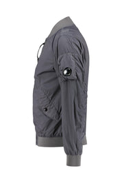 Bomberjacke mit Stehkragen - 935 Smokdes Pearl - Grau