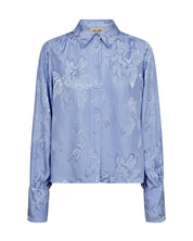 Bluse ZABIA aus Viskose - 827 Hydrangea - Blau