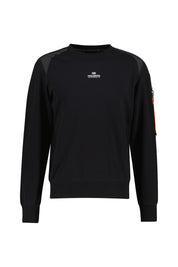 Sweatshirt aus Baumwolle - 0541 Black - Schwarz