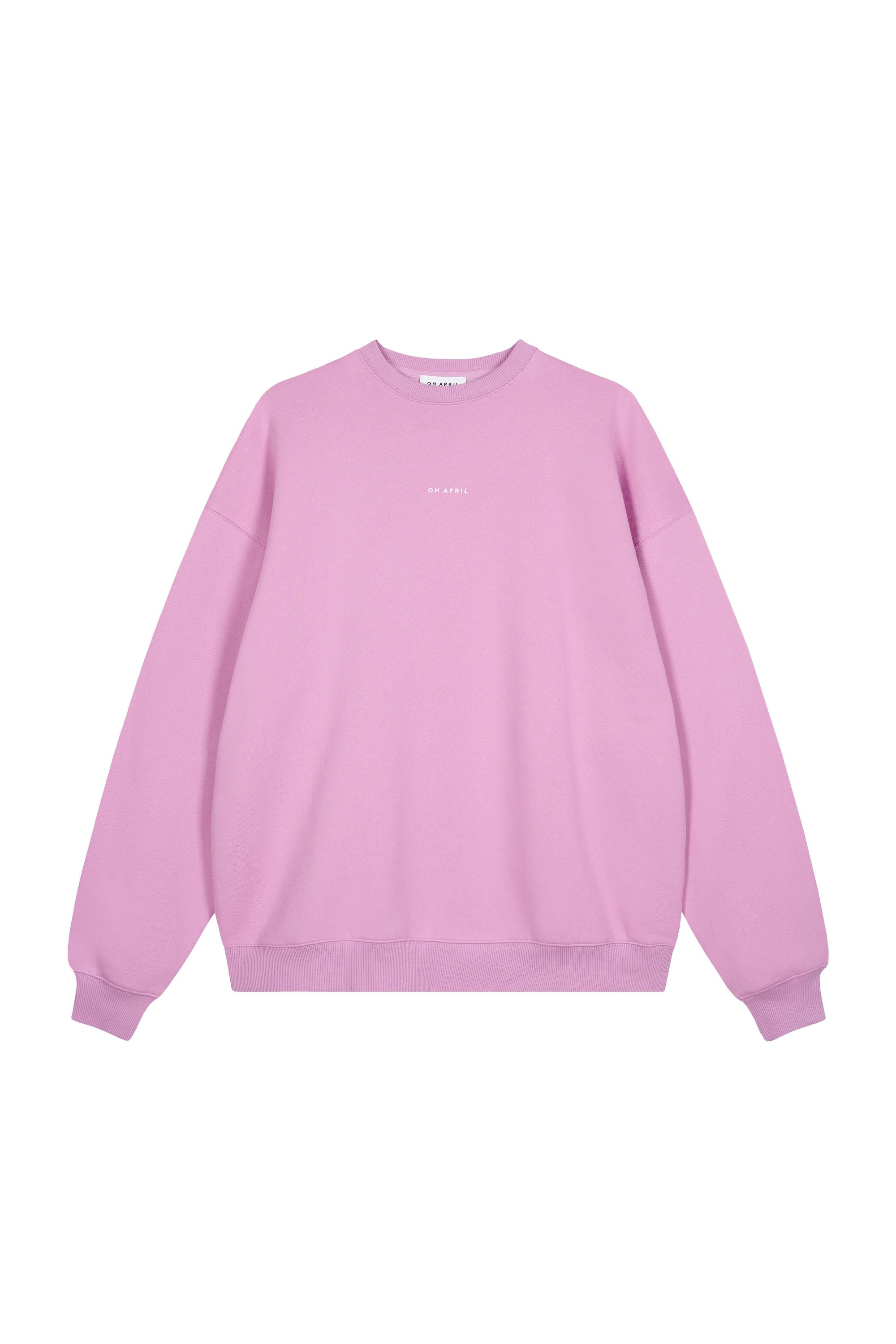 Oversized Sweatshirt Good Karma Club - Bright Lilac - Violett