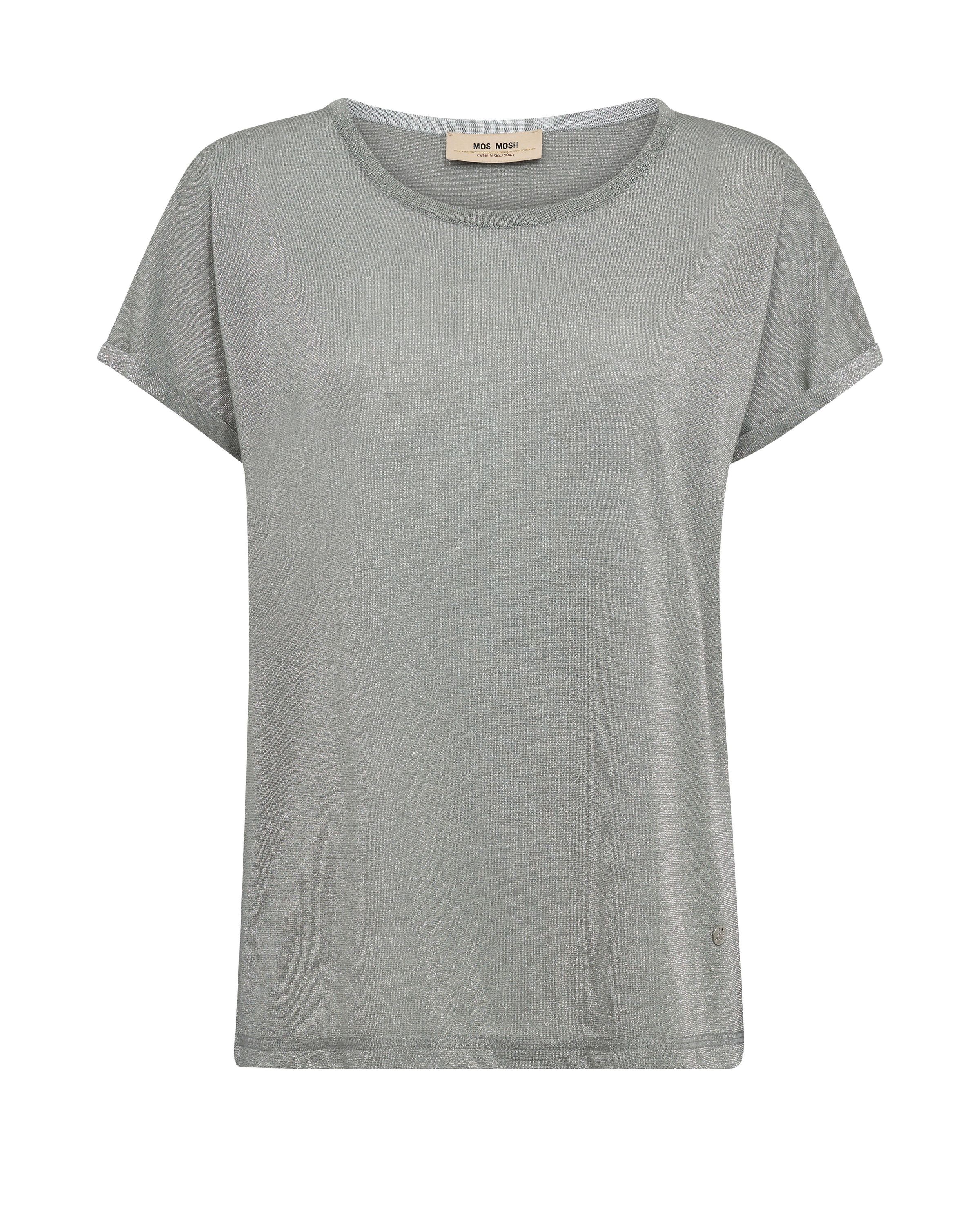 T-Shirt KAY glitzernd - 829 Shadow - Grau