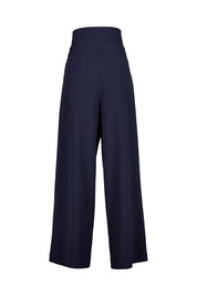 Businesshose AURORA Wide Leg - Navy - Blau