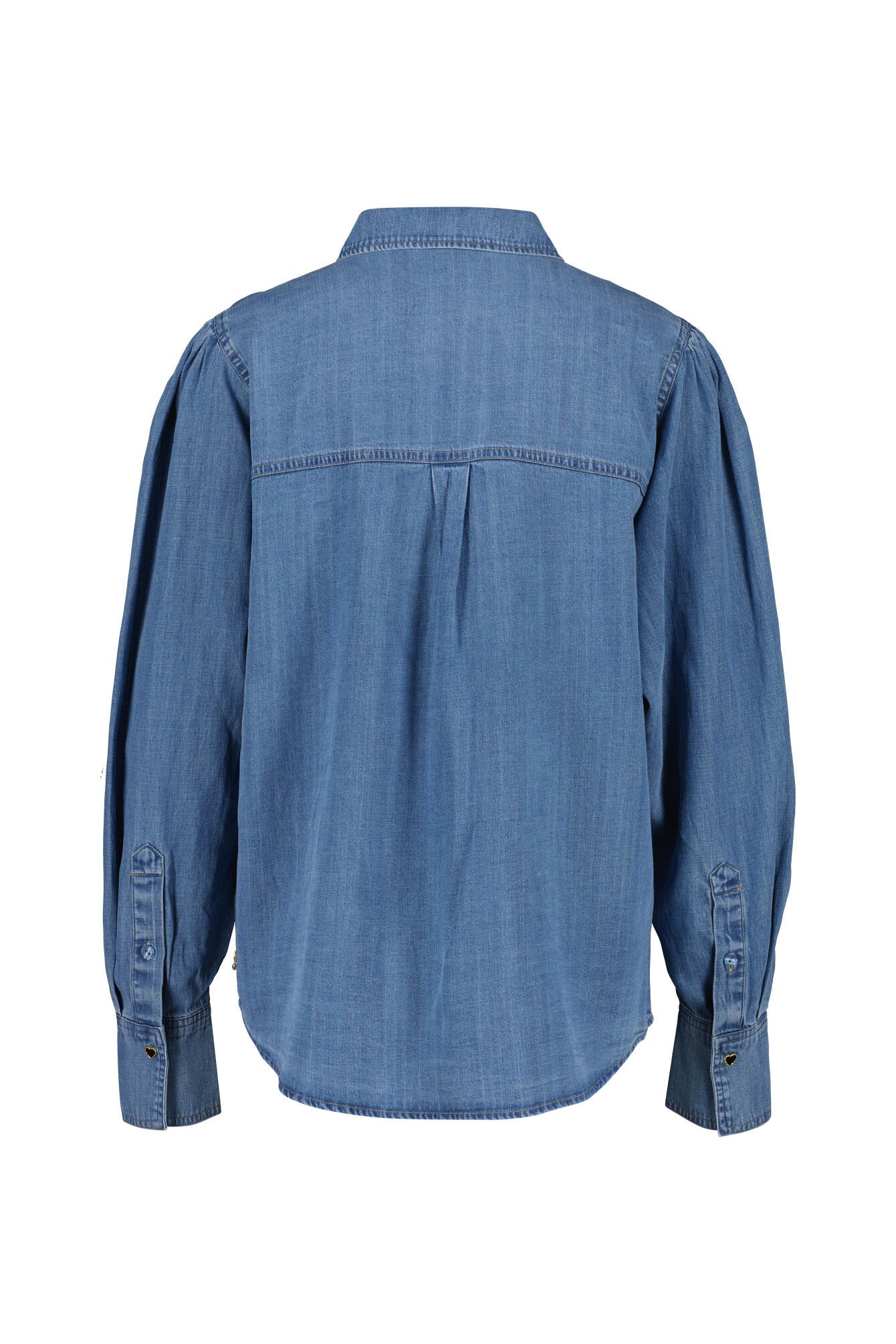 Jeans-Bluse - 3302 Denim - Blau