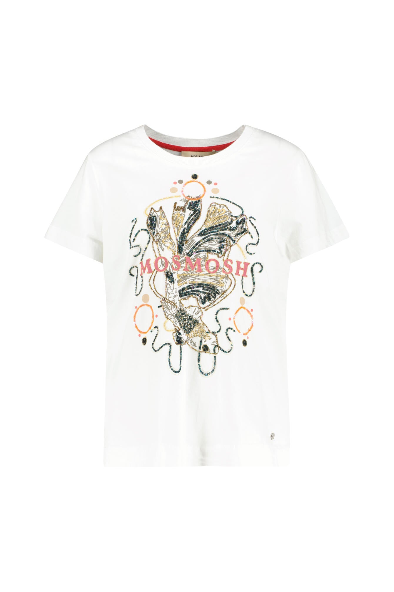 T-Shirt aus Baumwolle - 101 White - Weiß