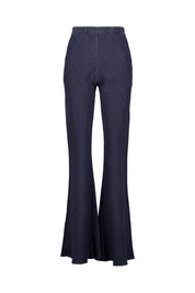 Leinenhose JOANA Wide Leg - Navy - Blau