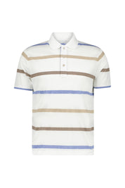 Poloshirt aus Baumwolle - 135 - Weiß