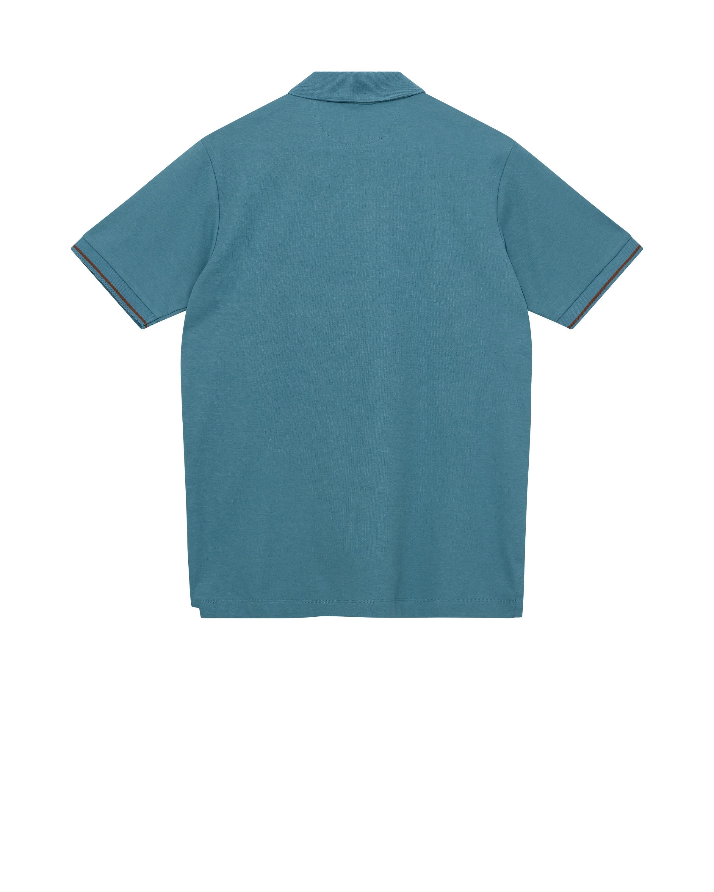 Poloshirt aus Baumwollmix - 233 Pacific - Türkis