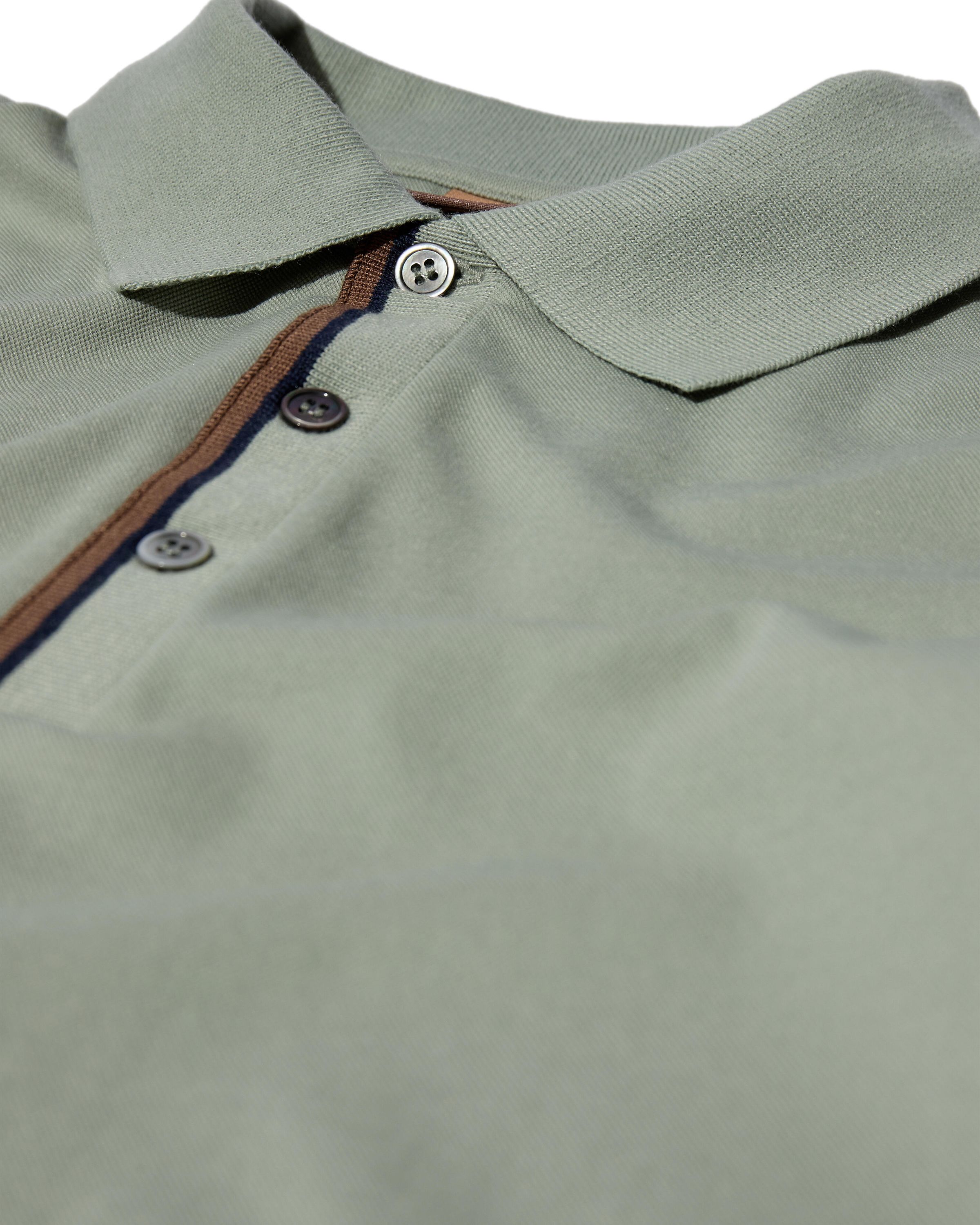 Poloshirt aus Baumwollmix - 234 Menthol Green - Grün
