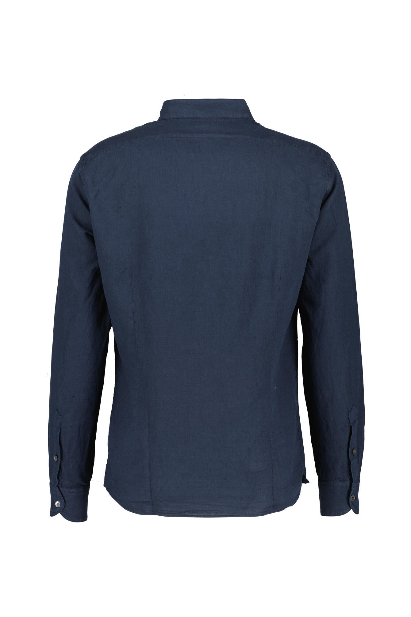 Hemd aus Leinenmix - Navy - Blau