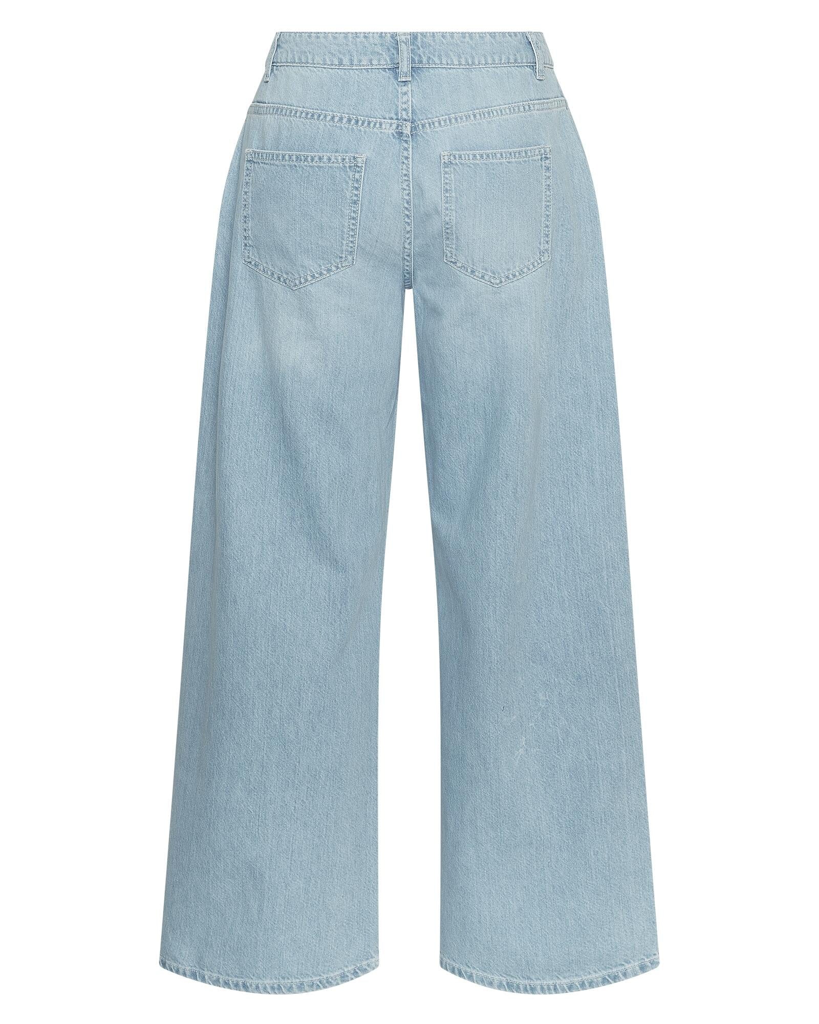 Jeans HINGRID Wide Leg - Light blue Wash - Blau