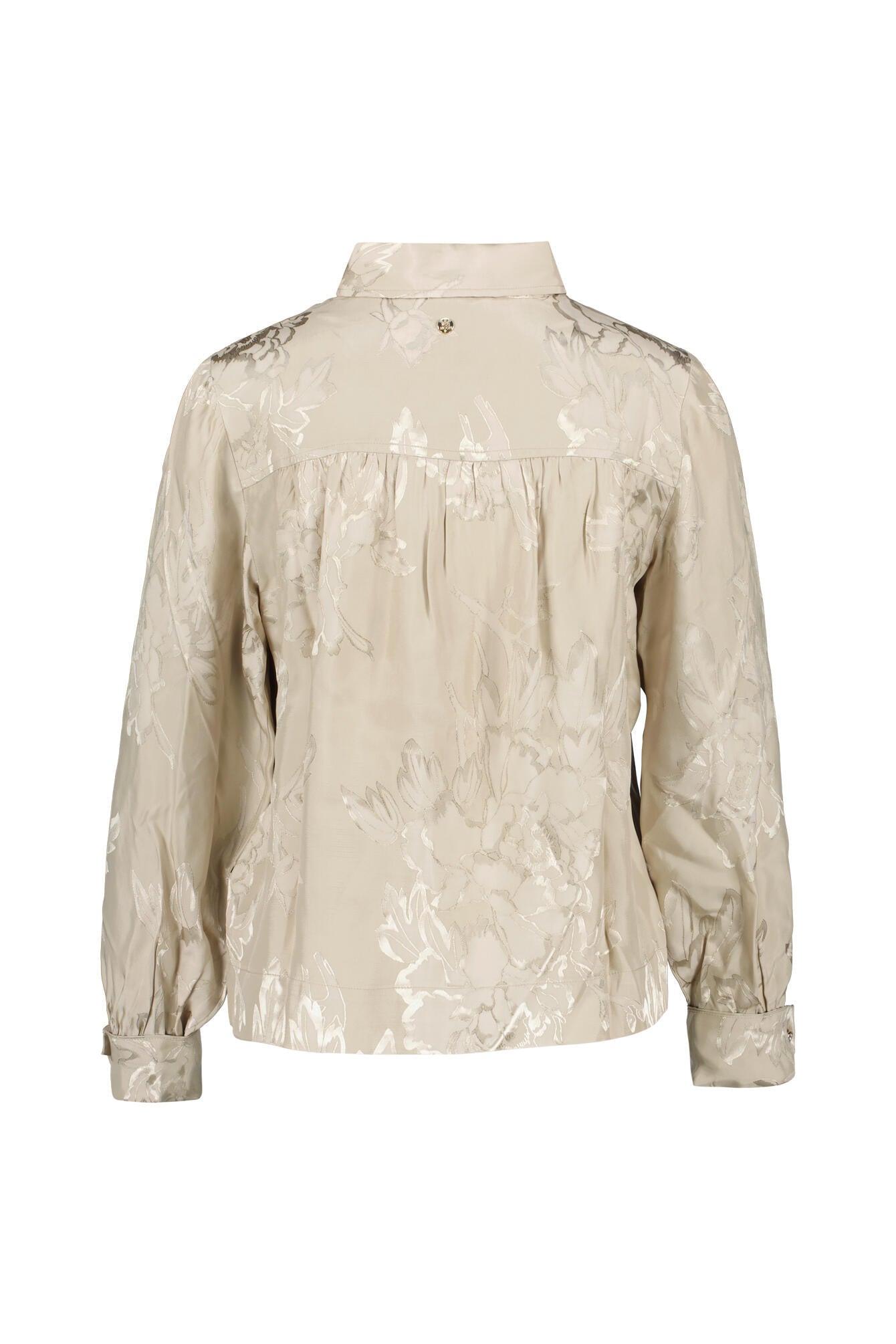 Bluse ZABIA aus Viskose - 174 Feather Grey - Grau