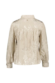 Bluse ZABIA aus Viskose - 174 Feather Grey - Grau