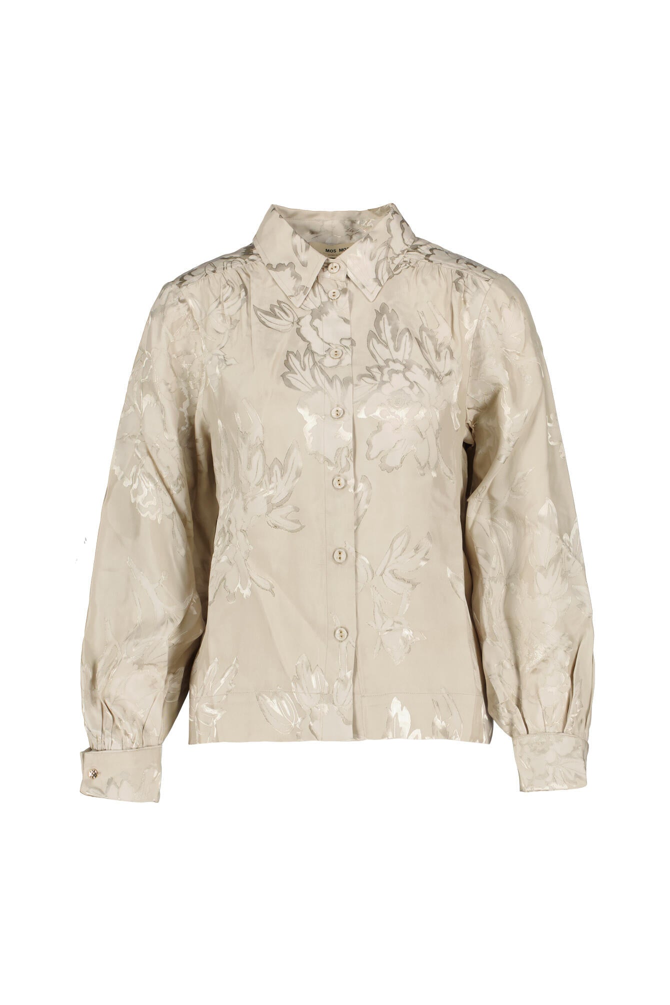 Bluse ZABIA aus Viskose - 174 Feather Grey - Grau