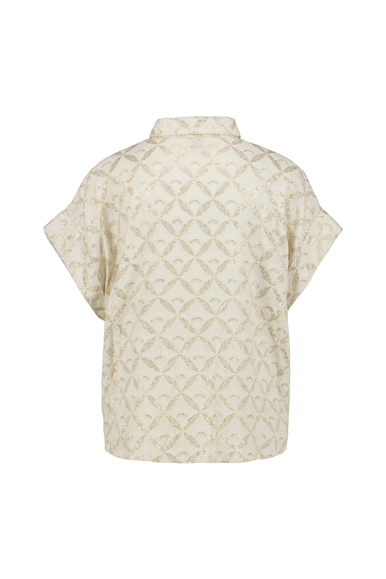 Bluse EDITH Boxy-Fit - Blanc - Creme