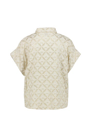 Bluse EDITH Boxy-Fit - Blanc - Creme