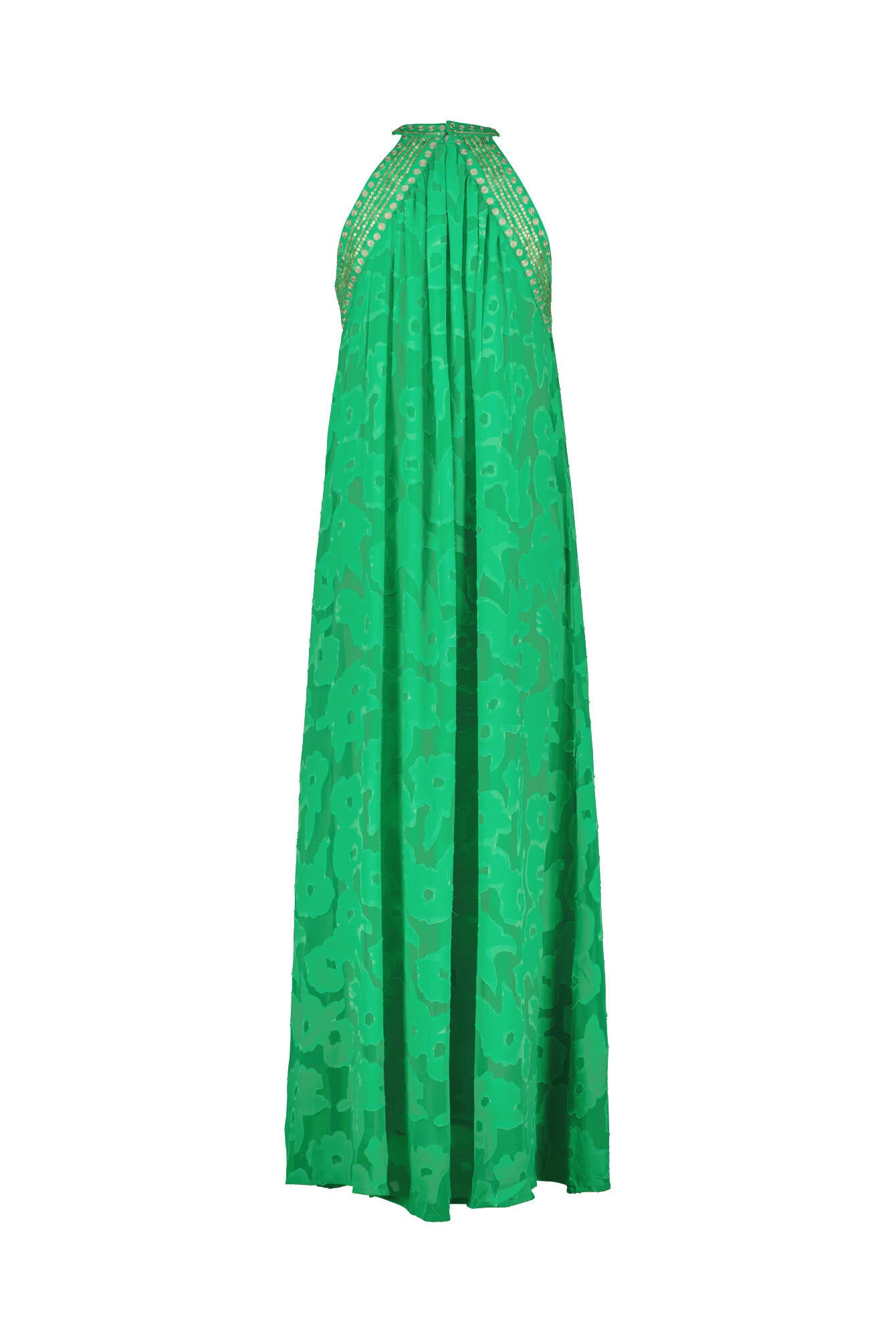 Neckholderkleid GABRIEL Midi - Vert - Grün