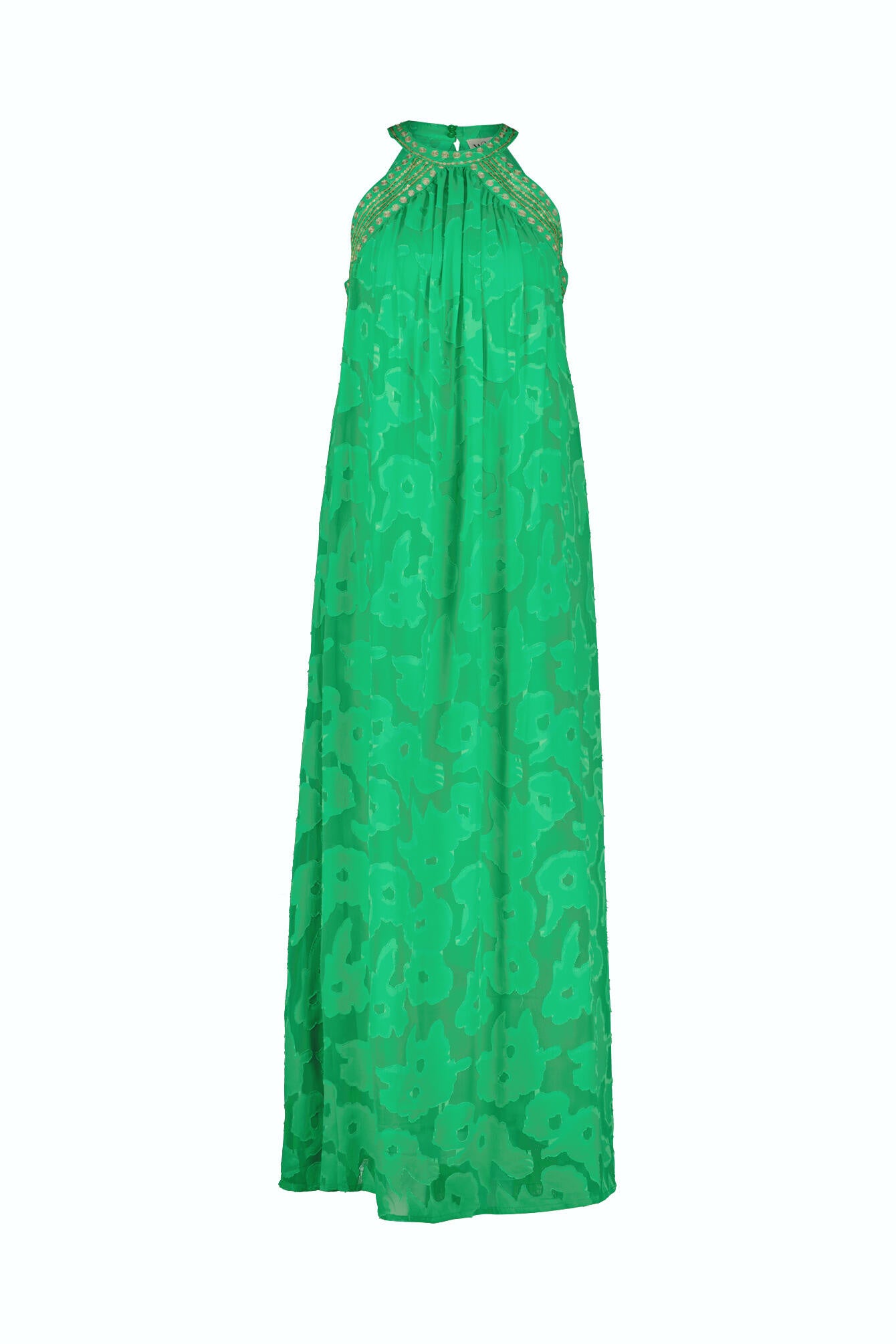 Neckholderkleid GABRIEL Midi - Vert - Grün