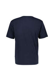 T-Shirt aus Baumwolle - Navy Blue - Blau