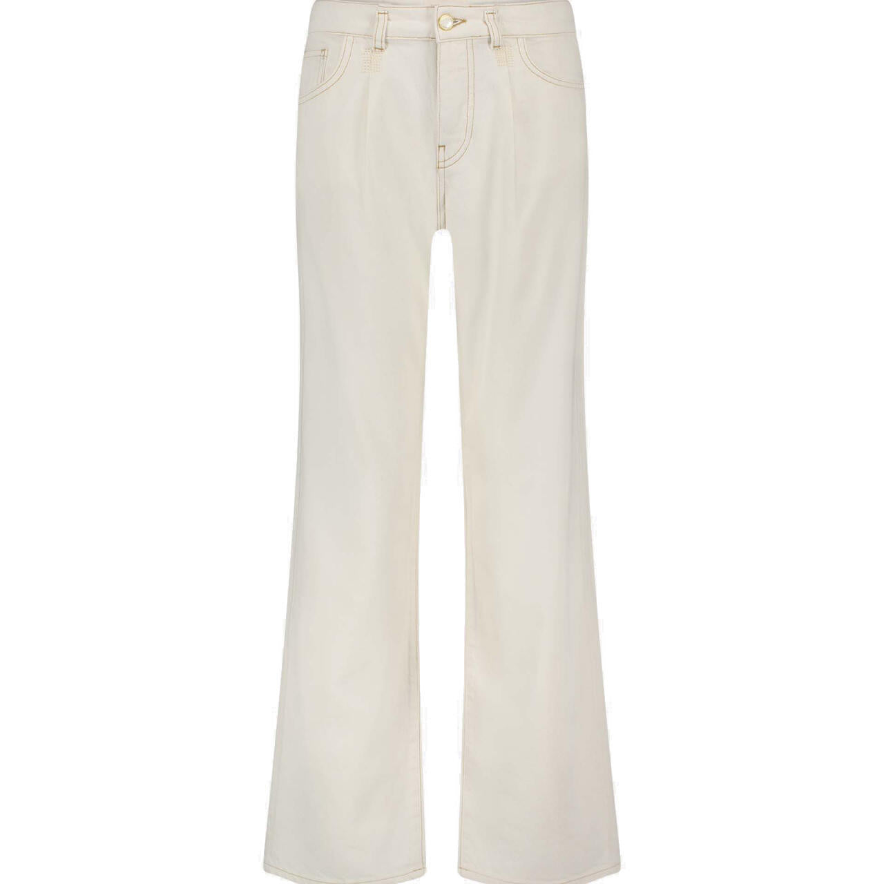 Jeans LUCY Wide Leg - Warm White - Weiß