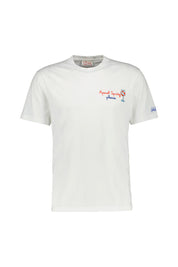 T-Shirt aus Baumwolle - ka - Weiß