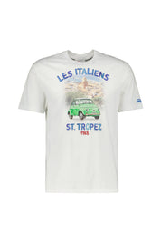 T-Shirt aus Baumwolle - ka - Weiß