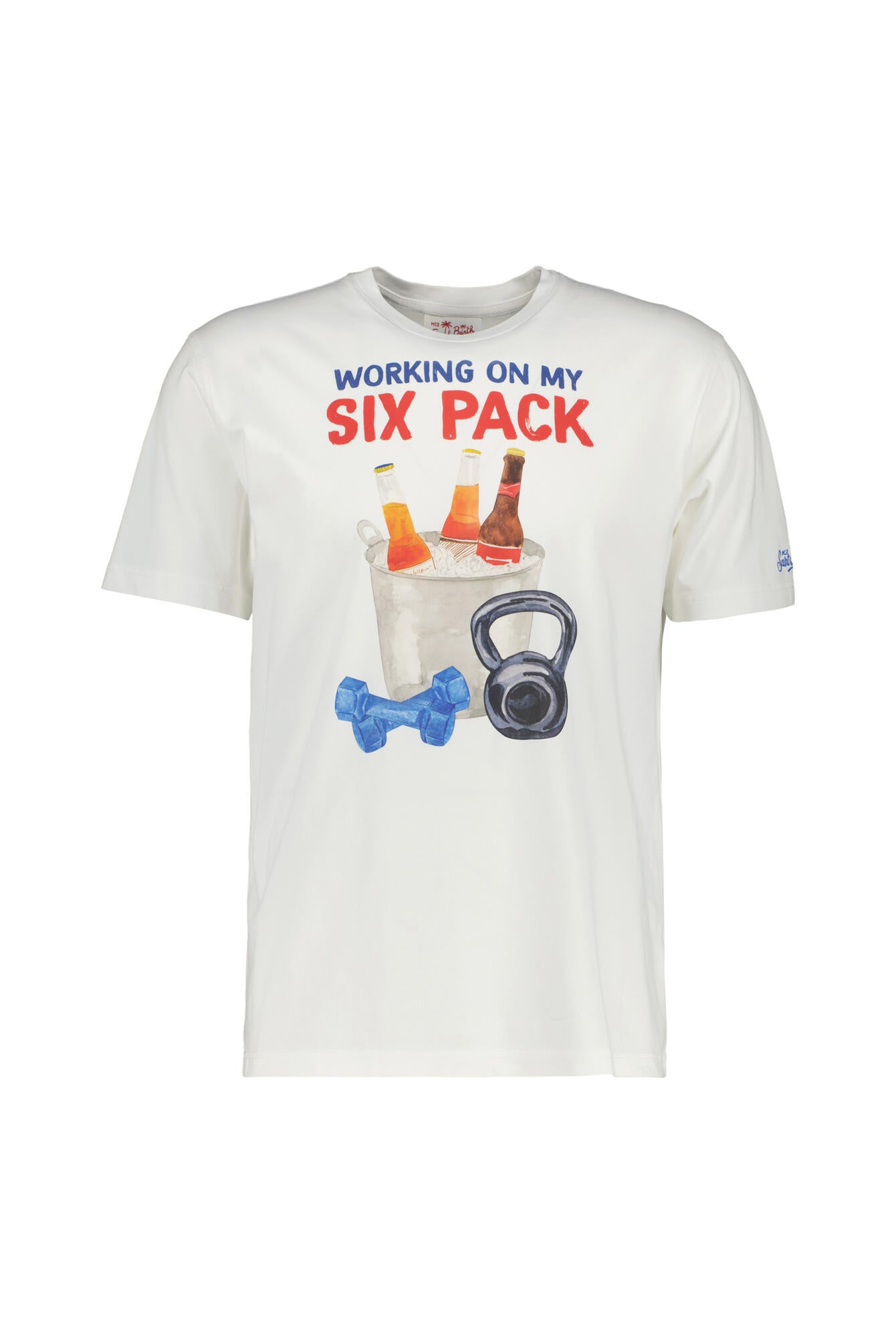 T-Shirt aus Baumwolle - ka - Weiß