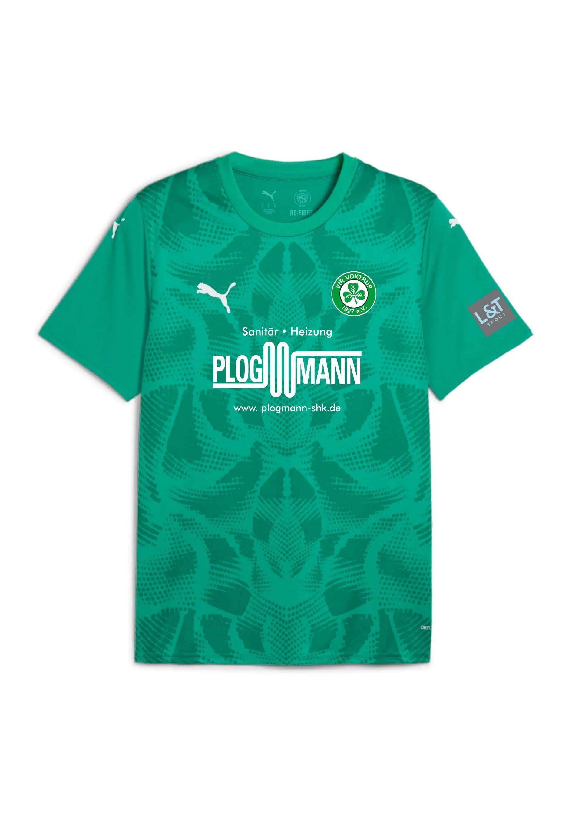 Kinder VFR Voxtrup Fantrikot - 005-Sport Green-PUMA White - Grün