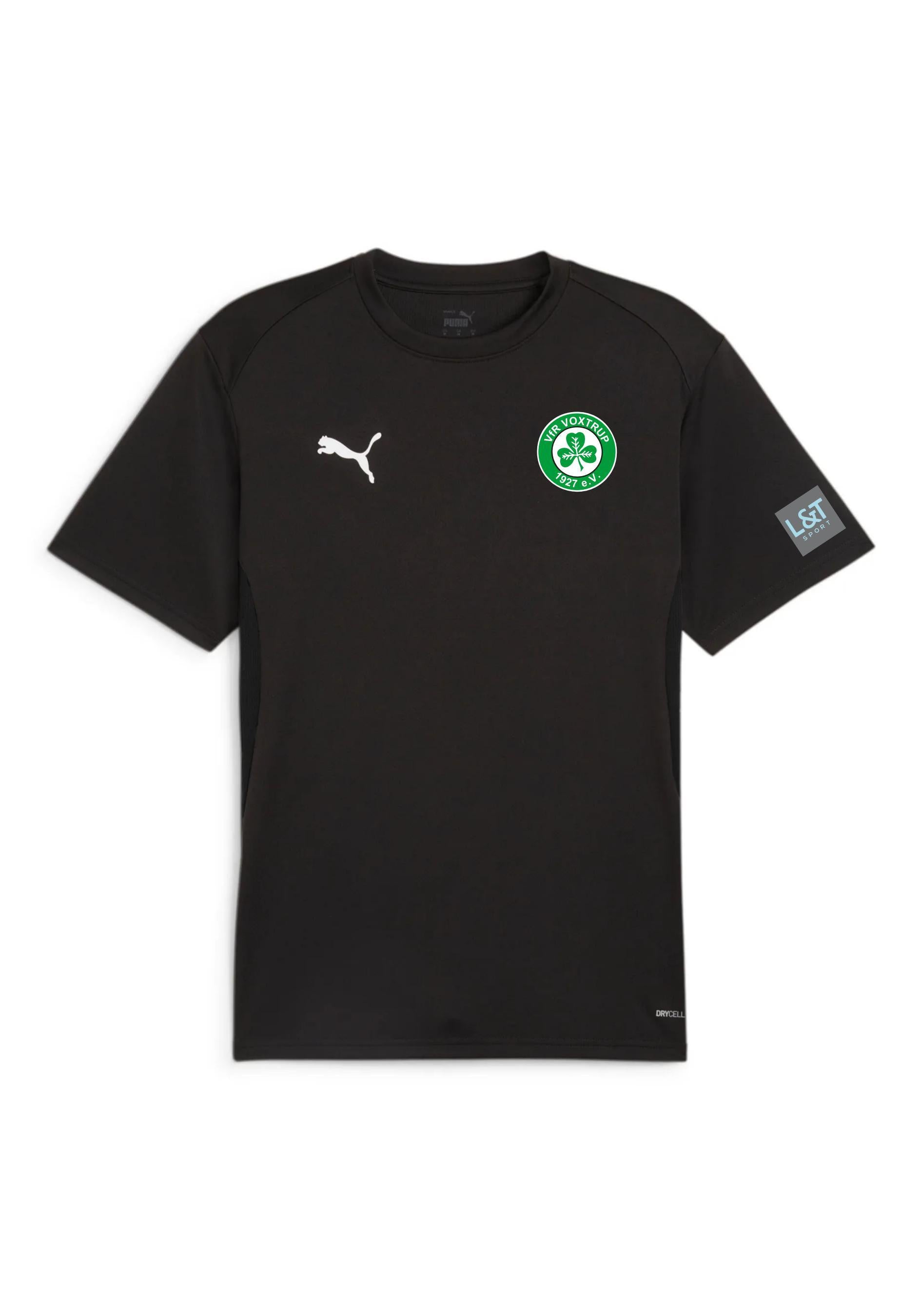 Herren VFR Voxtrup Trainingsshirt - 003-PUMA BLACK-PUMA WHITE-FLAT - Schwarz