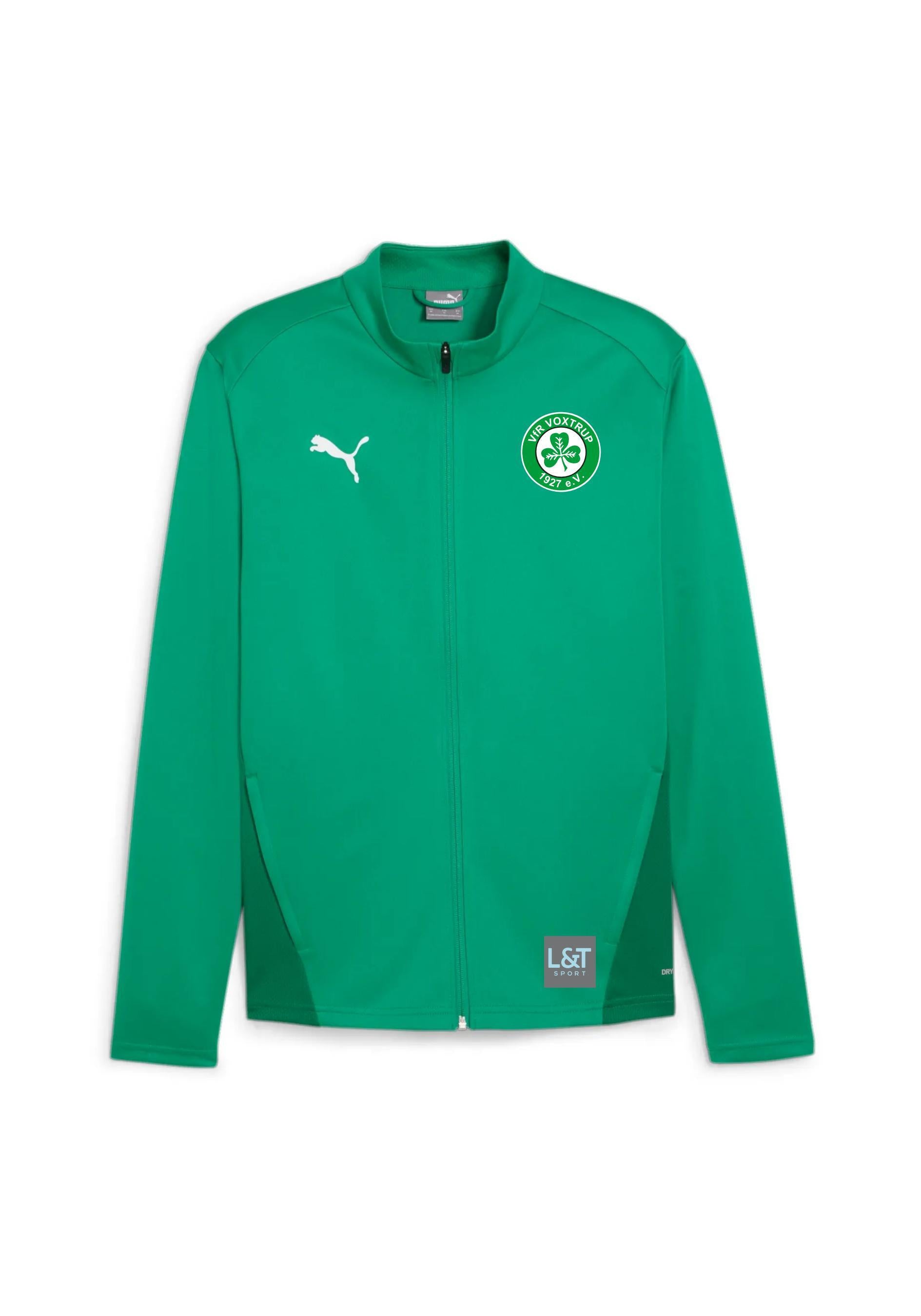 Herren VFR Voxtrup Trainingsjacke - 005-Sport Green-PUMA White-Pow - Grün