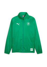 Kinder VFR Voxtrup Regenjacke - 005-Sport Green-PUMA White - Grün