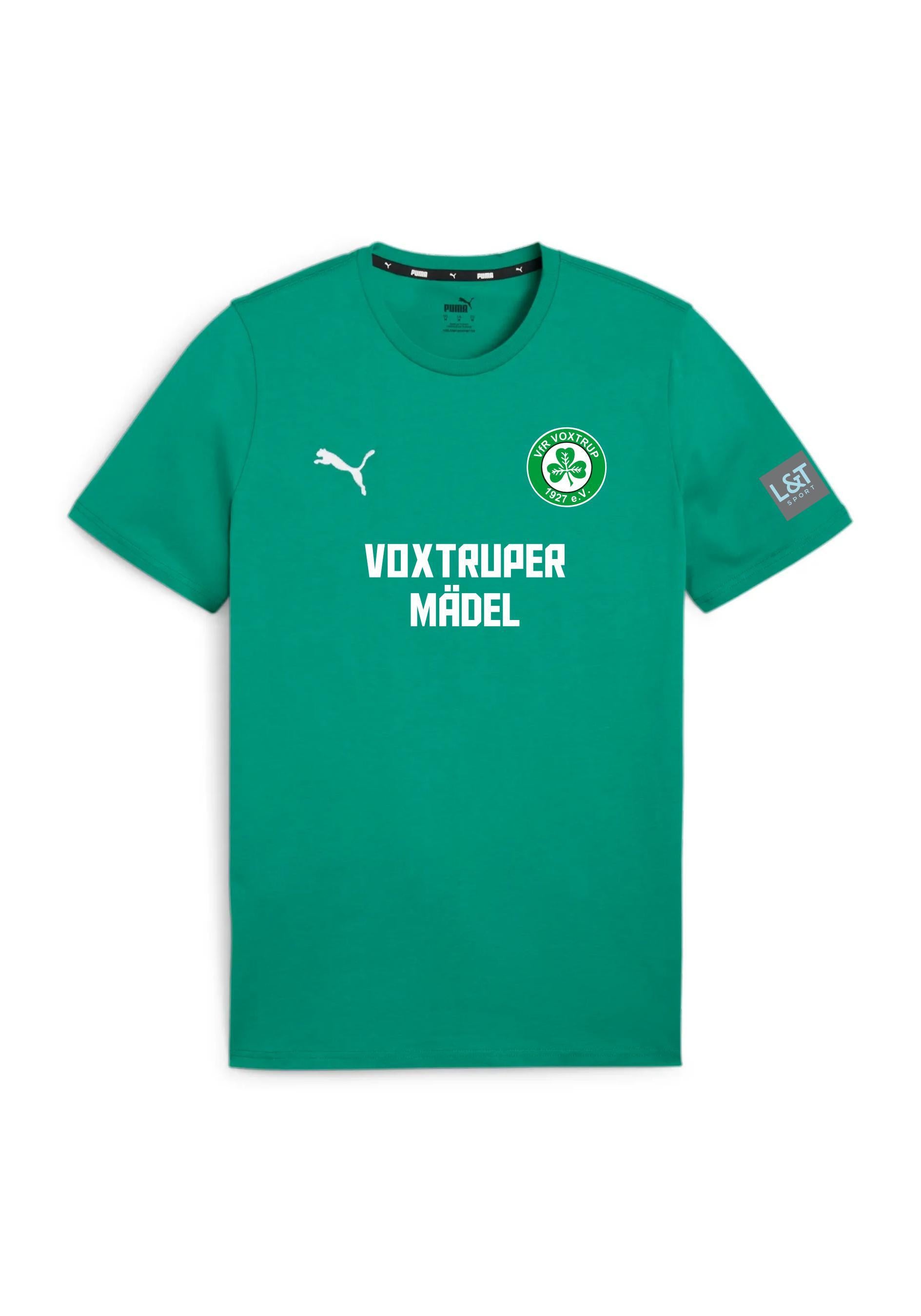 Herren VFR Voxtrup Fanshirt Voxtrup - 005-SPORT GREEN-PUMA WHITE - Grün