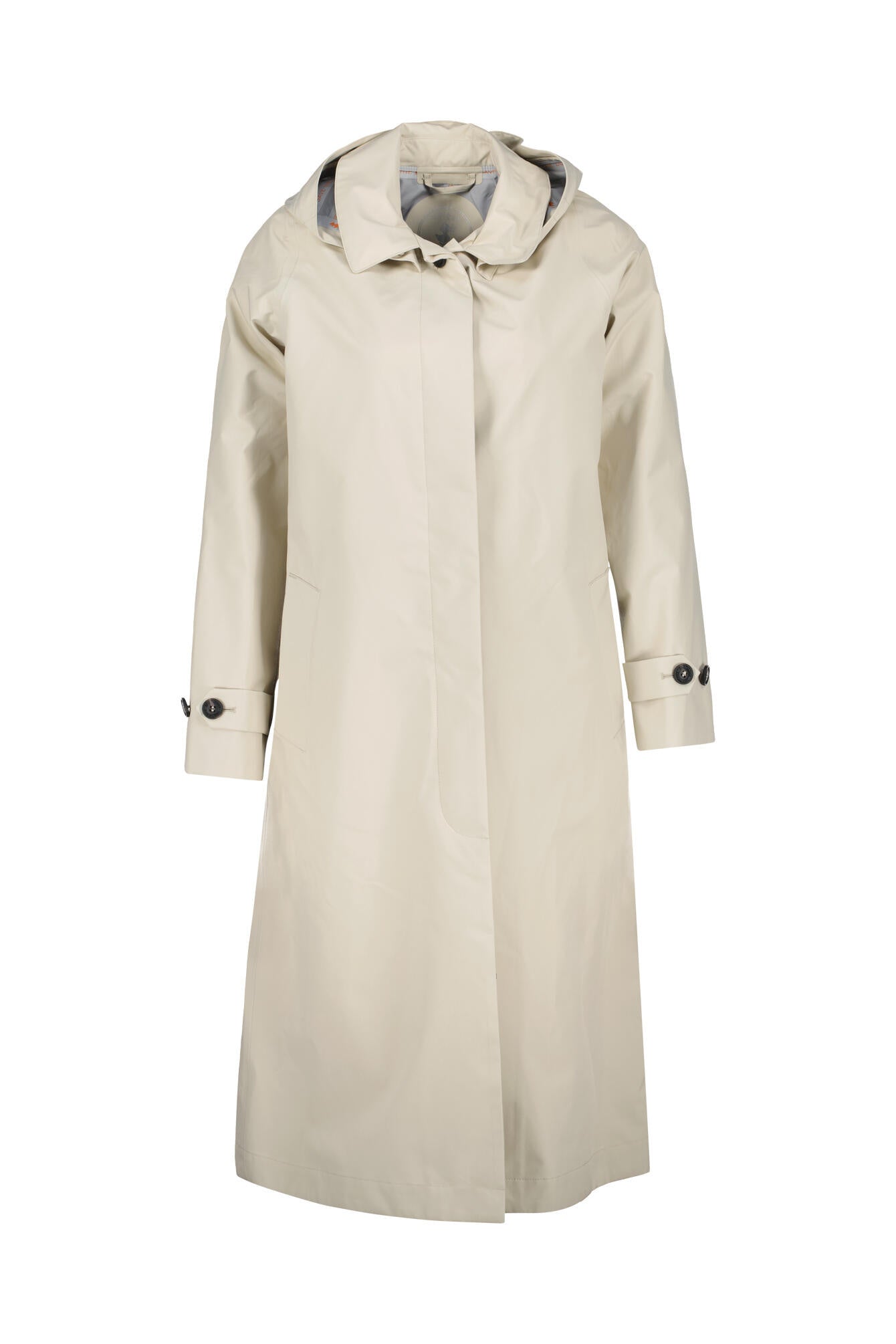 Übergangsmantel ASIA mit abnehmbarer Kapuze - 40034 Shore Beige - Beige