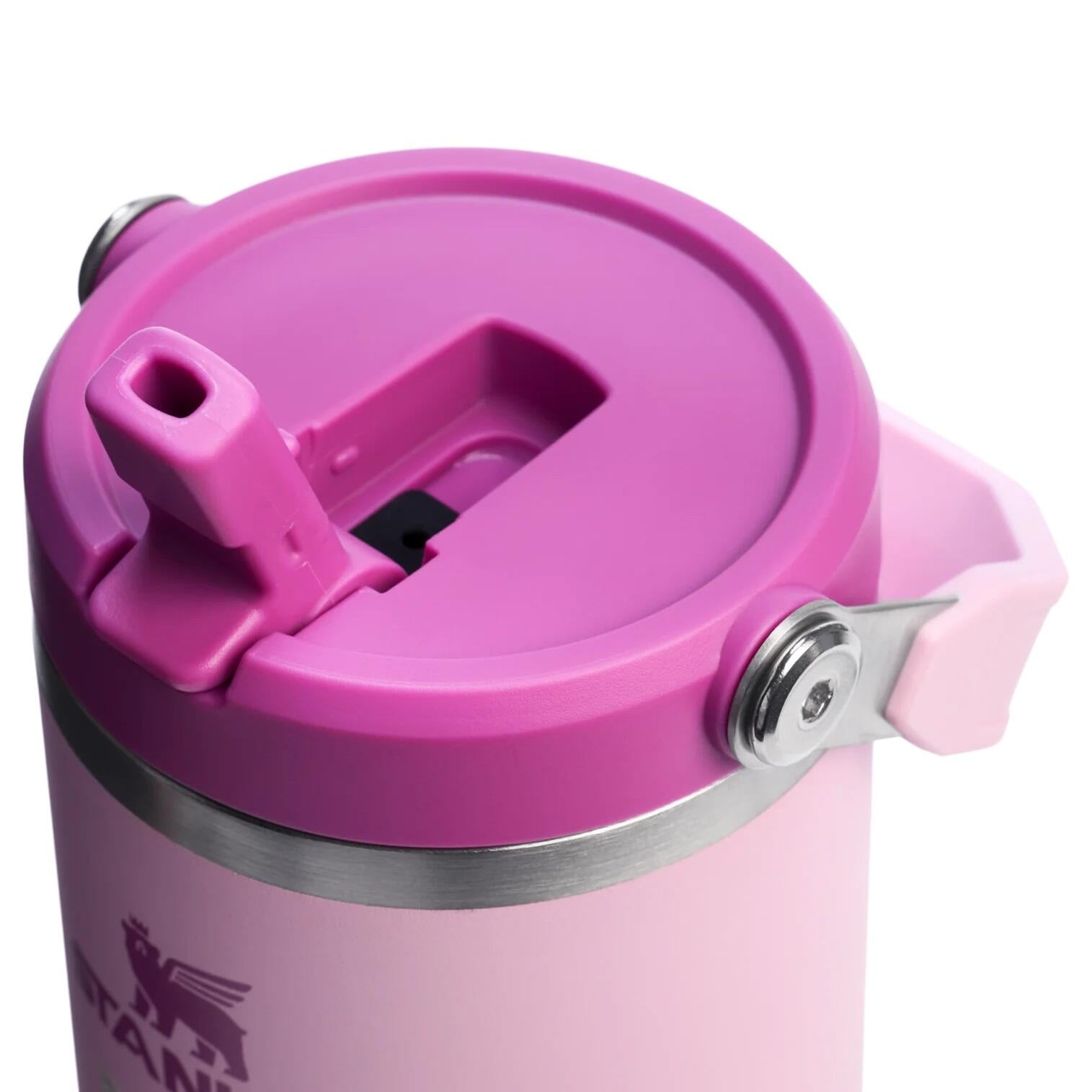 Thermoflasche ICEFLOW FLIP STRAW TUMBLER 0.89 L - Cherry Blossom - Pink