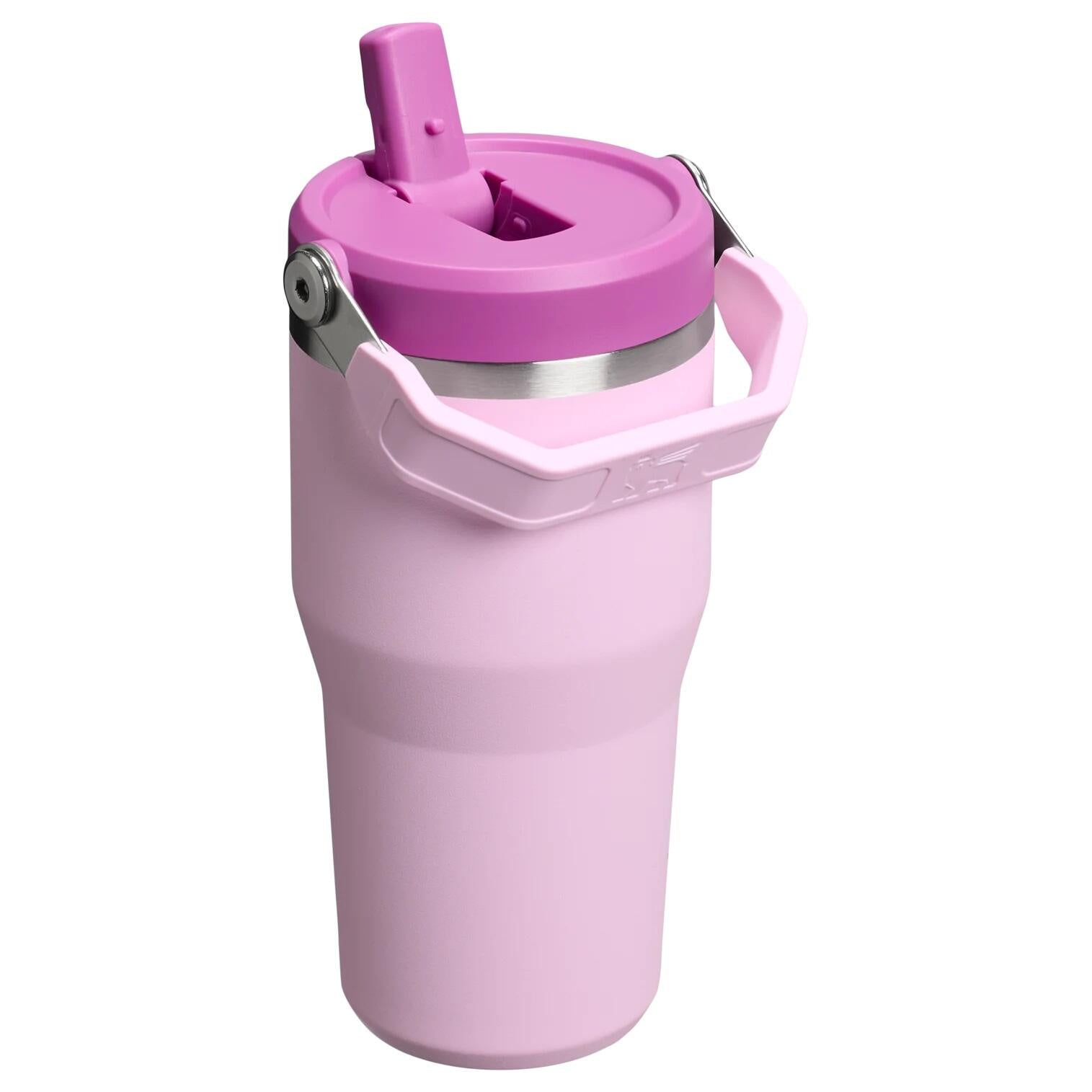 Thermoflasche ICEFLOW FLIP STRAW TUMBLER 0.6 L - Cherry Blossom - Pink