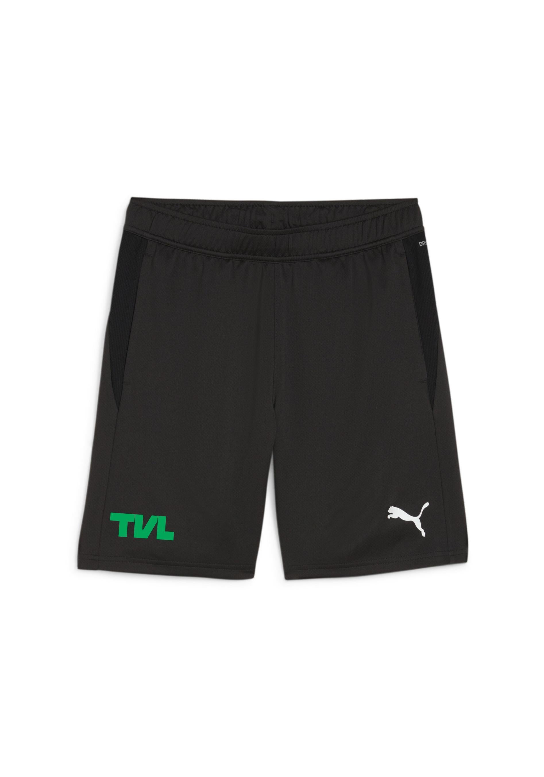 Kinder TV Lengerich Trainingshorts - 003-PUMA Black-PUMA White-Flat - Schwarz