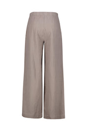 Hose aus Leinen - Smoke - Grau
