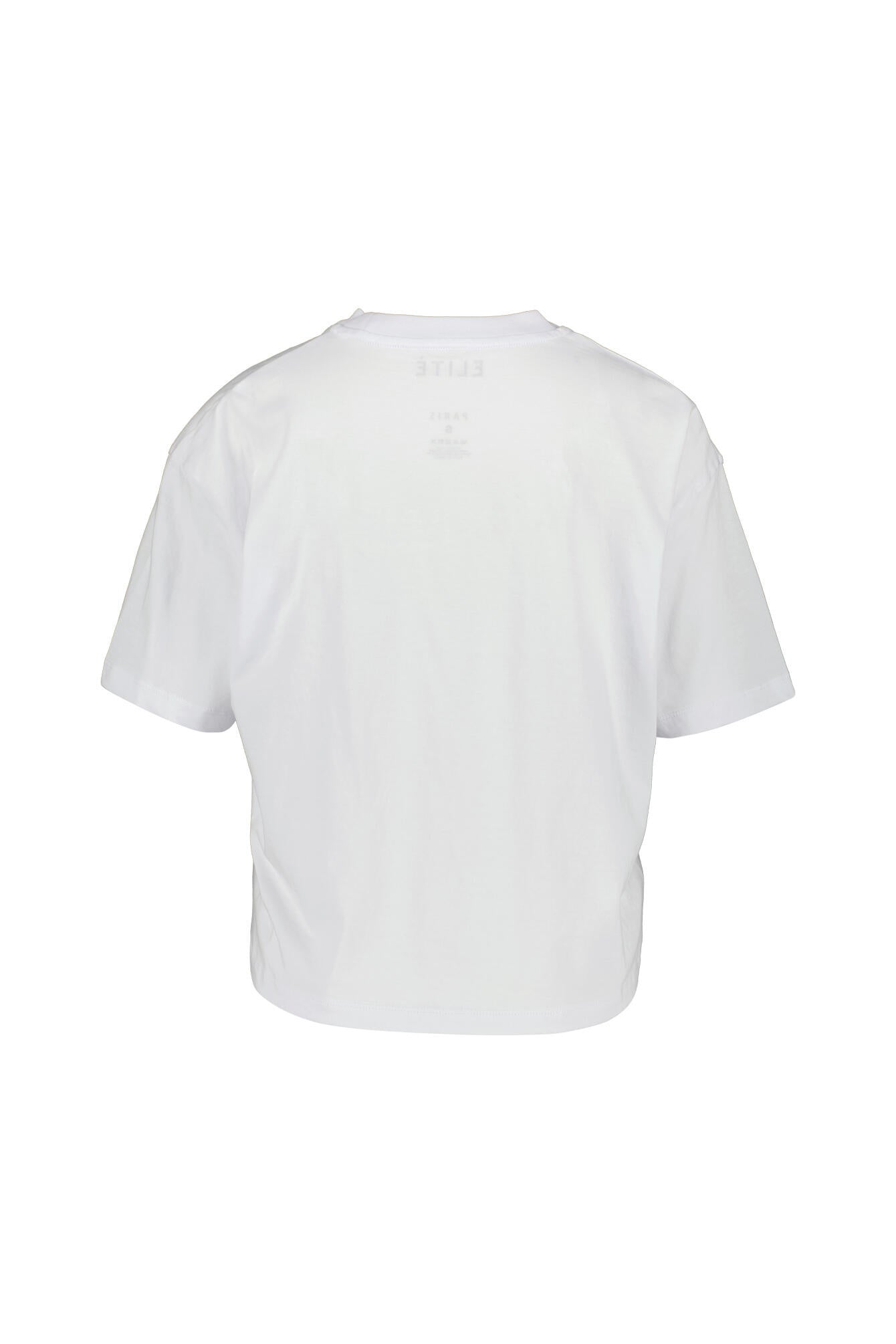 T-Shirt cropped aus Baumwolle - White - Weiß